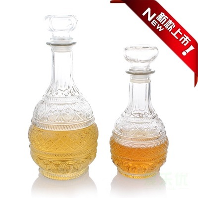 枫叶酒瓶 徐州华联玻璃制品的优质玻璃包装容器